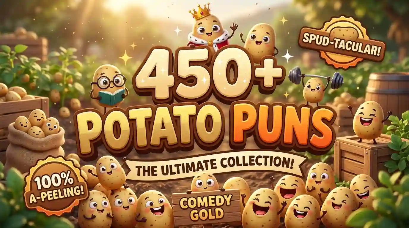 450+ Potato Puns That’ll Make You Smile and Giggle