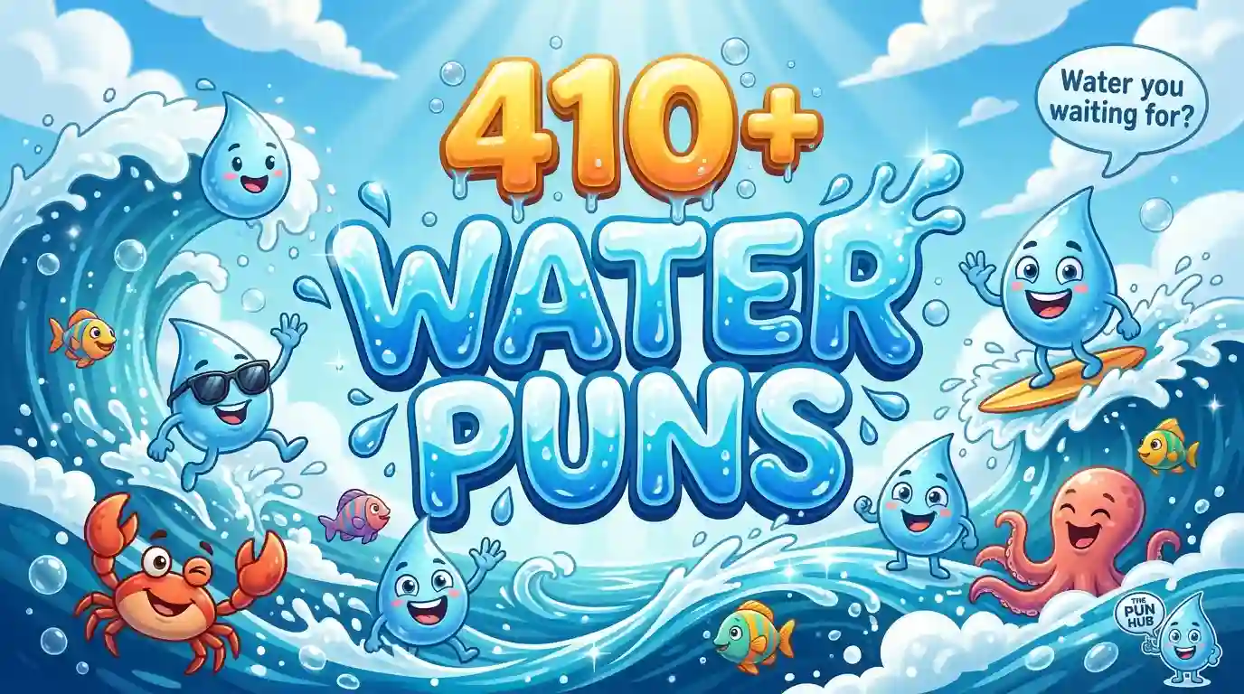 410+ Hilarious Water Puns to Make Your Day More Refreshing